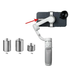 3x Phone/Gimbal Stainless Balance Counterweight For DJI OM 5/MO4 Osmo Mobile 3 i - Imagen 1 de 11
