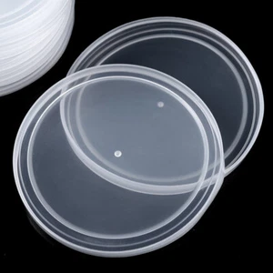 20xPlastic Pet Food Saver Can Cover Lid Dog Cat Tin Reusable Storage Cap Top ut - Picture 1 of 6