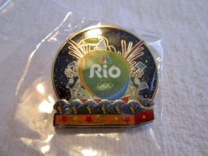 2016 patrocinador de medios logotipo oficial pin olímpico Río Brasil carnaval tucán ¡nuevo! - Imagen 1 de 4