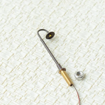 5 x poste de luz de estación LED escala OO / HO modelo tren camino de calle #705sBR Foto 1 de 4