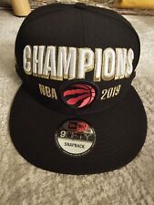 Toronto Raptors Black 2019 NBA Finals Champions Locker Room 9FIFTY Hat Brand New