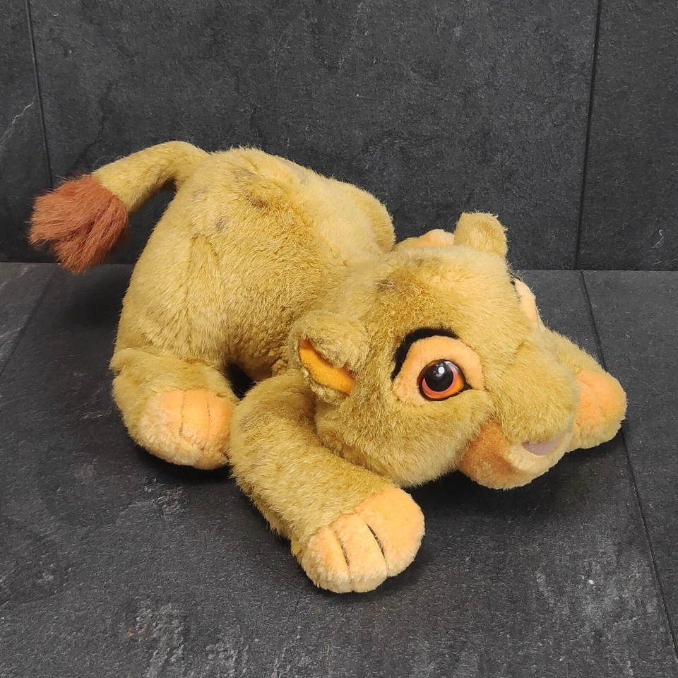 Disney Simba Plüsch Vintage Kuscheltier Der König Der Löwen Rar - Bild 1 von 4