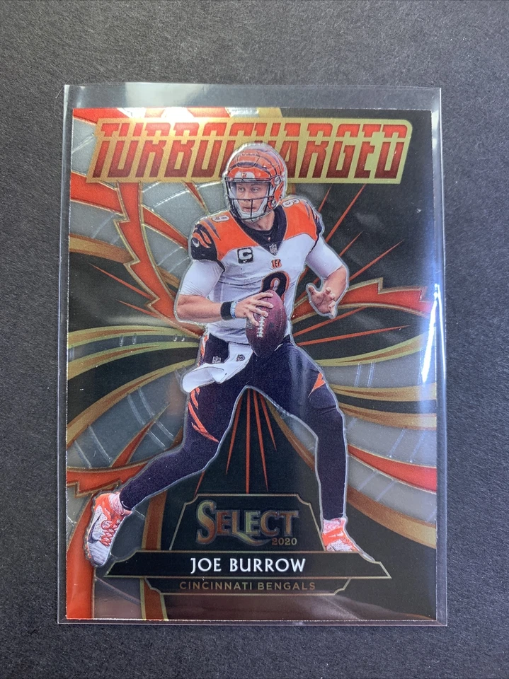 2020 Panini SELECT Joe Burrow Turbocharged Rookie RC BENGALS #T20 NEW NM/MINT - Image 1 of 1