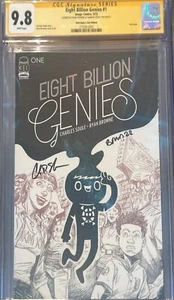 Eight Billion Genies #1 CGC SS 9.8 Wish Upon a Star Ed. Sig by Browne & Soule - Picture 1 of 2