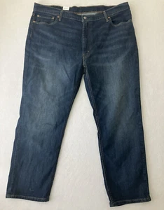 Levi's 541 Jeans Men's 44x30 Athletic Taper Dark Blue Denim Stretch - Picture 1 of 13