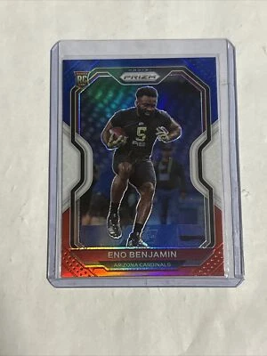 2020 Panini Prizm Red White Blue Prizm Eno Benjamin #324 Rookie RC Cardinals - Image 1 of 2