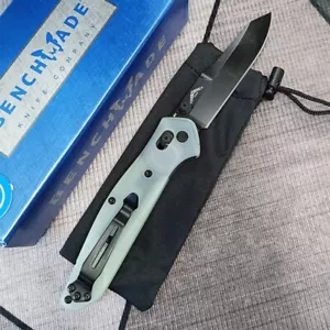 Benchmade New 940BK-2004 Osborne & AXIS Jade G-10+AXIS Folding Knife (Black M4) - Picture 1 of 9