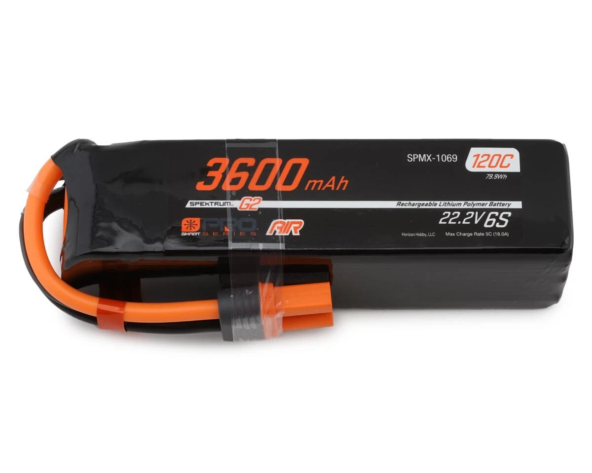 E-flite EFLB32006S30 3200mAh 6S 22.2V 30C LiPo Battery With EC3 Connector