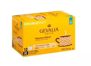 Cápsulas de café Gevalia Signature tostado suave Keurig K taza (12 unidades) - Imagen 1 de 2