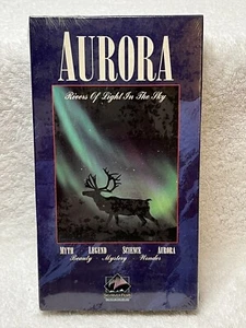 Skyriver Films/Aurora Rivers Of Light In The Sky VHS 1999 Alaska Borealis New - Imagen 1 de 5