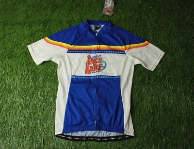 CAMISA CICLISMO MANGA CORTA JERSEY GANTHER RACE THE LAKE FUNKIER ORIGINAL TALLA XL Foto 1 de 4