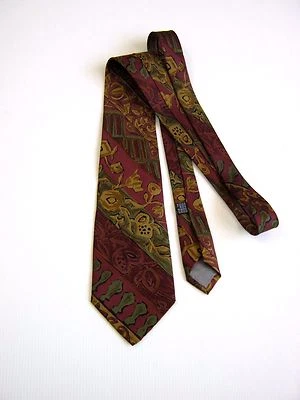 Corbata Oliver's Nueva Pura Seda Hecha en Italia Original Foto 1 de 3