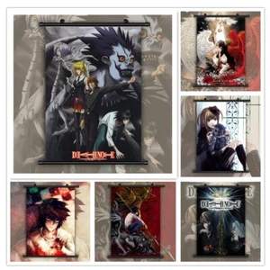 Death Note L Lawliet Yagami Raito HD Wall Poster Scroll - Picture 1 of 13