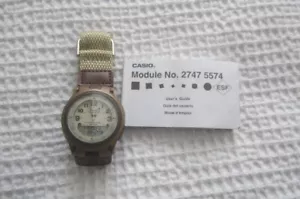 Preowned Men's Casio Watch - Module No. 2747 5574 - Perfect Working Condition - Picture 1 of 3