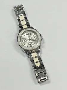 Reloj Pulsar PP6021 Damas Cronógrafo Esfera Plateada Acero Inoxidable y Blanco 50M - Imagen 1 de 13