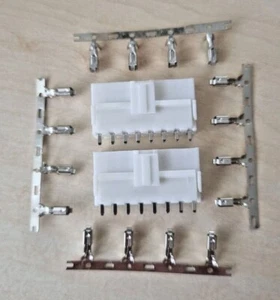 2 Paar CRIMP SET JST VH  3.96  8-Pin Stecker +Buchse - Bild 1 von 4