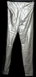 All in Motion Metallic Silver Leggings L (10/12) NWT - Picture 1 of 6