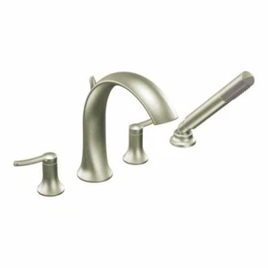 Moen Fina TS21704BN Brushed Nickel Roman Tub Faucet w/Handshower - Picture 1 of 2