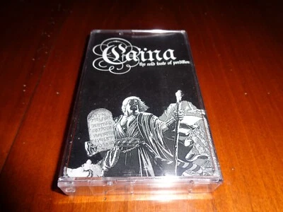 CAINA "The Cold Taste of Perdition" MC TAPE  leviathan white medal - Imagem 1 de 2