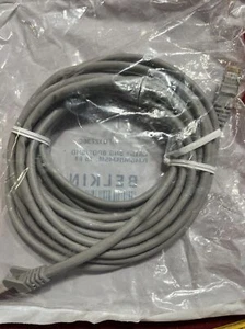 Snagless 15 Foot Cat5e Gray Network Ethernet Patch Cable - Picture 1 of 4