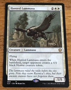 MTG Commander 2021 C21, Hunted Lammasu - Picture 1 of 1