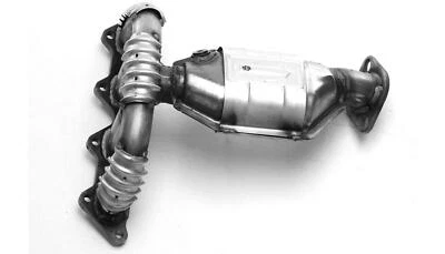 Convertidor catalítico delantero con colector de escape integrado para Dodge S 2001-2004 Foto 1 de 4