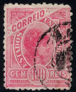 Brazil Stamps - 1900 Bay of Rio de Janiero 100 Reis - used - Picture 1 of 1