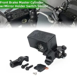 Brake Master Cylinder w/Mirror Mount For KAWASAKI Versys 650 1000 ER6N Z750 ZR7S - Picture 1 of 13