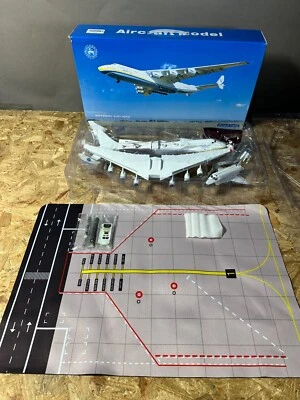 Modelo de avión transportador estratégico Ucrania An-225 de 17,5 pulgadas decoración del hogar Foto 1 de 4