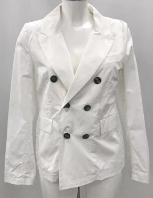 Brand New Marni Womens White Suit Jacket Double-Breasted Button Size UK 12 - Image 1 of 3