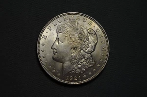 1921 P MORGAN SILVER DOLLAR BETTER GRADE #82NM - Picture 1 of 2