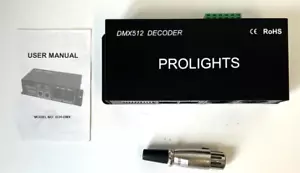 DMX512 Decoder, Prolights, Boxed - Picture 1 of 9