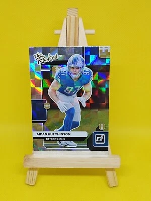 2022 Donruss Football: Aiden Hutchinson The Rookies Card No. TR-13 - Image 1 of 2