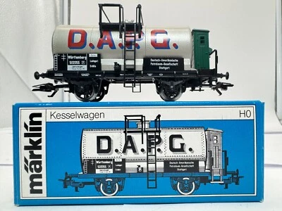 Märklin H0 4674 vagone cisterna D.A.P.G delle ferrovie del Württembergische B... - Immagine 1 di 4
