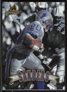 Barry Sanders, 1997 Pinnacle, Trophy Collection #P7, Detroit Lions - Picture 1 of 2