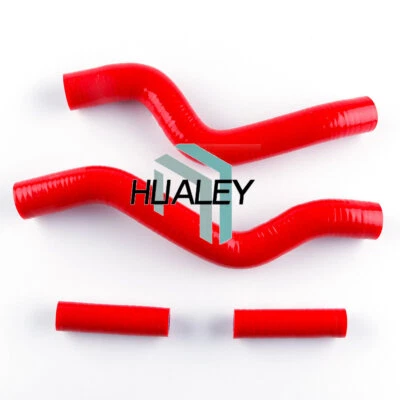 Manguera de refrigerante de radiador de silicona roja para Suzuki RM250 RM 250 2001-2008 2006 2007 Foto 1 de 3