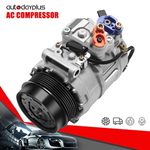 A/C Compressor and Clutch For 2007-2011 Mercedes-Benz S550 2012-2013 4.6L 5.5L - Picture 1 of 14