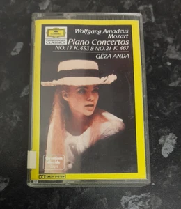 Mozart Piano Concertos No. 17 K. 453 & 21 K. 467 (Cassette Tape) - Picture 1 of 3