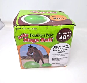 NEW Horsemen's Pride Jolly Mega Ball Beach Ball Cover 40 inch Green - Picture 1 of 4