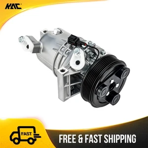 For Nissan Versa 2009-2012 Cube 2009-2010 A/C Compressor with 6-Groove Pulley - Picture 1 of 13