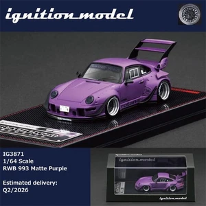 **Pre-Order**IG 1:64 RWB 993 Matte Purple Diecast Model Car - Picture 1 of 4