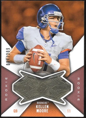 2012 Upper Deck SPx Kellen Moore Finite Rookie /299 RC #F-MO - Image 1 of 2