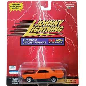 Johnny Lightning 1969 Plymouth Roadrunner KB Toys Exclusive Diecast 1:64 Orange - Picture 1 of 10