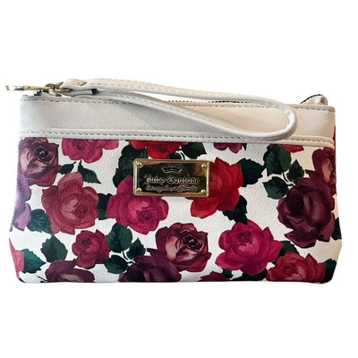 Cartera Muñequera Juicy Couture Rosa Floral Nueva Foto 1 de 4