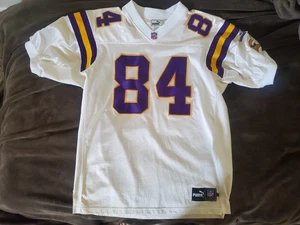 Puma Randy Moss Minnesota Vikings NFL Jersey ~ Size 52 ~ READ DESCRIP! - Picture 1 of 14