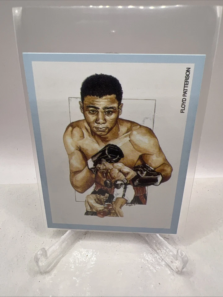 1991 Victoria Gallery Boxing Champions (Red Back) Floyd Patterson #10 - Image 1 of 2