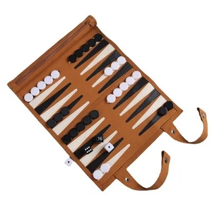 Backgammon Board Game Portable Backgammon Sets for Adults Travel Games9181 - Picture 1 of 10
