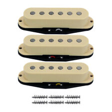 for Fender Strat Electric Guitar Pickups SSS Single Coil Magnet Ceramic Set of 3