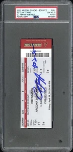 CJ ABRAMS SIGNED MLB DEBUT TICKET STUB 4/8/22 PADRES AUTO COA PSA DNA ~10/9 - Picture 1 of 3