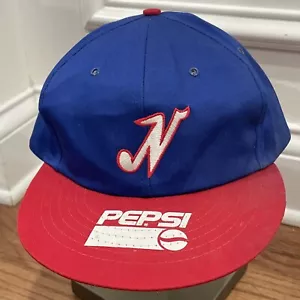Nashville Sounds Ligas Menores Snap Back Sombrero Pepsi Promo Gorra Sombrero MiLB Azul Rojo - Imagen 1 de 6